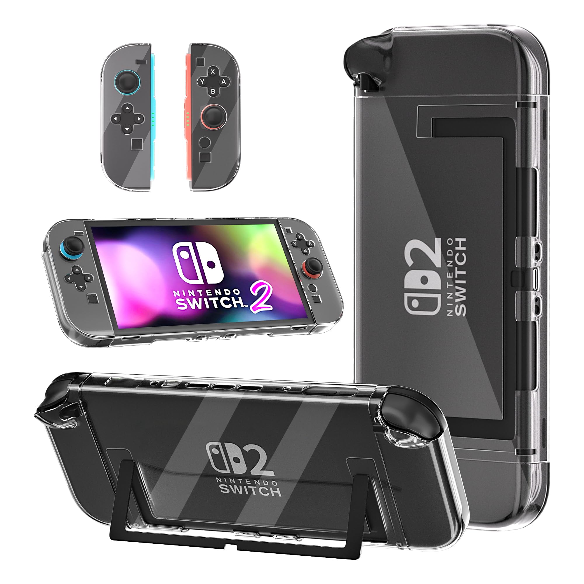 ZORBES® Clear Case Compatible with Switch 2 (2025) ZORBES® Clear Case Compatible with Switch 2 (2025)